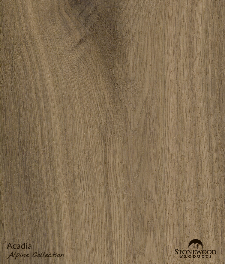 Swatch of neutral brown natural wood flooring