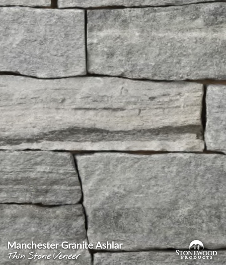 Manchester Granite Ashlar - Thin Stone Veneer