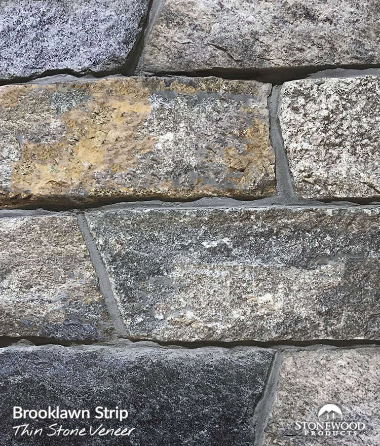 Natural ashlar thin stone veneer
