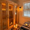 sauna inside home on cape coastal cod with spa vibe