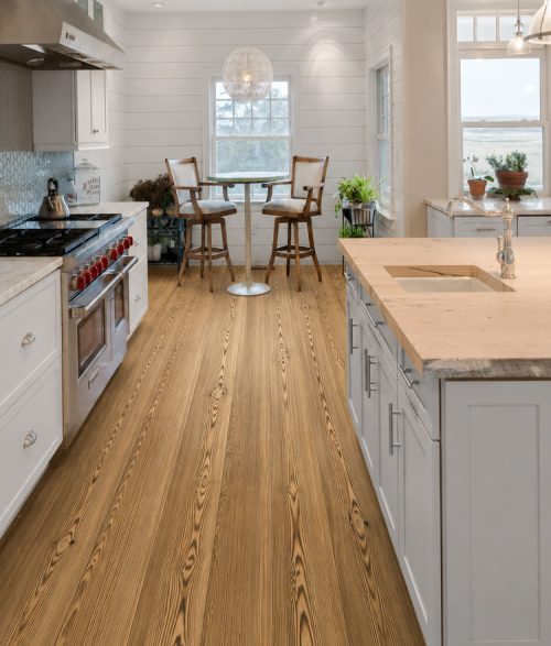 kitchen heart pine plank long lengths
