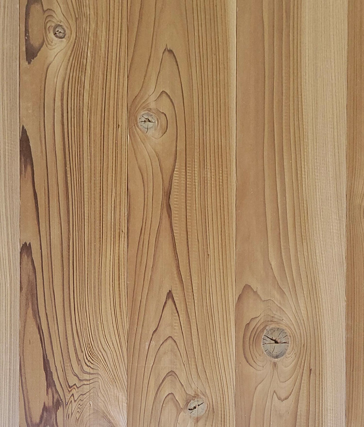 cured thermally treated cypress