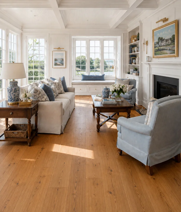 Cured Heart Pine Hardwood Flooring