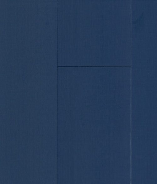 Swatch of navy blue painted wood flooring